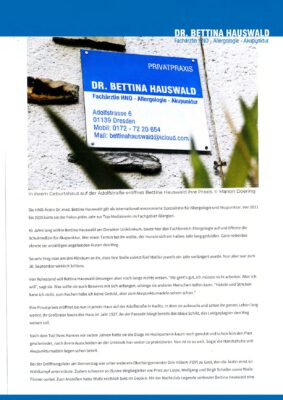 Eröffnungpraxis Privatpraxis Dr.Hauswald - Presse