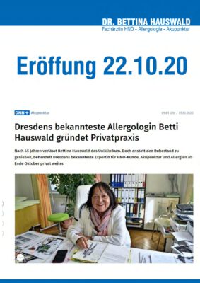 Privatpraxis Dr.Hauswald - Presse